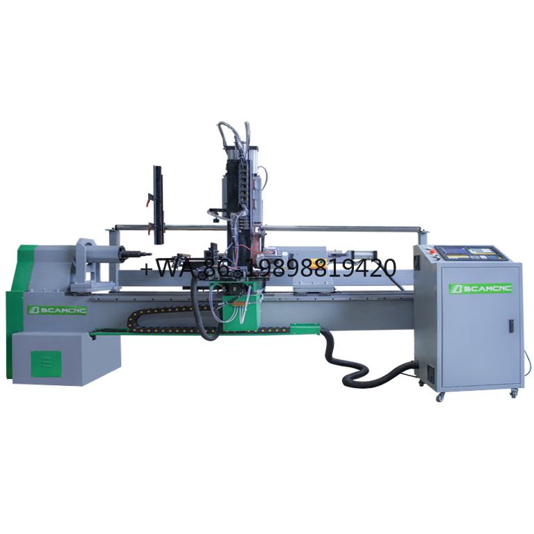 Woodworking Lathe Machine - baseball Bat Cnc Wood Turning Lathe
