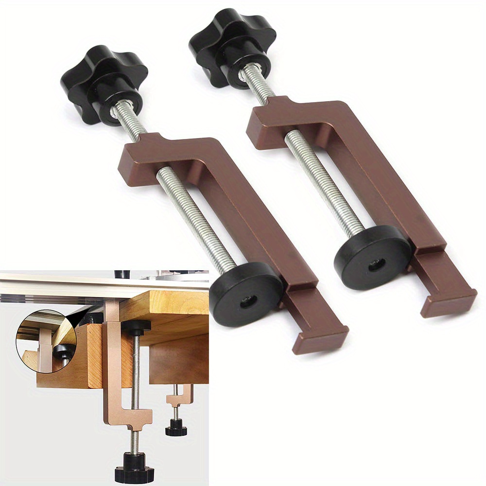 Woodworking Manufacturing - 2Pcs G-Clip for Trimming Machine Milling