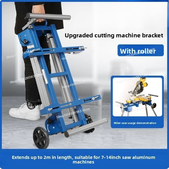 Woodworking Workbench - Portable Cutting Machine Bracket - Foldable