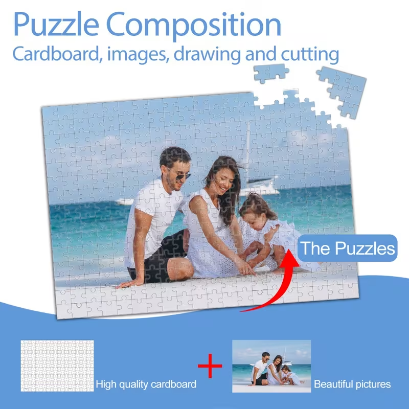 Woodworking Jigsaw - Personalized Custom Photo Puzzle Customize 