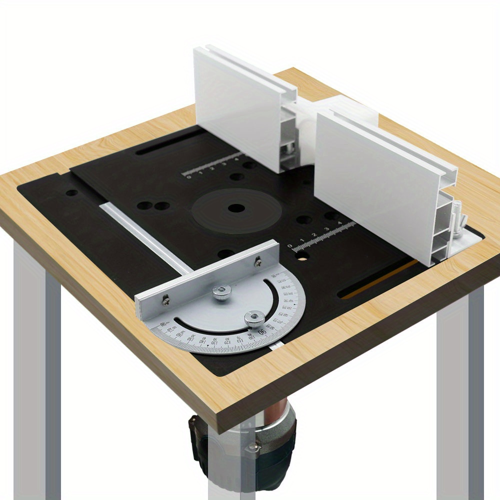 Woodworking Workbench - Aluminum Router Desktop Insert Board, Woodworking