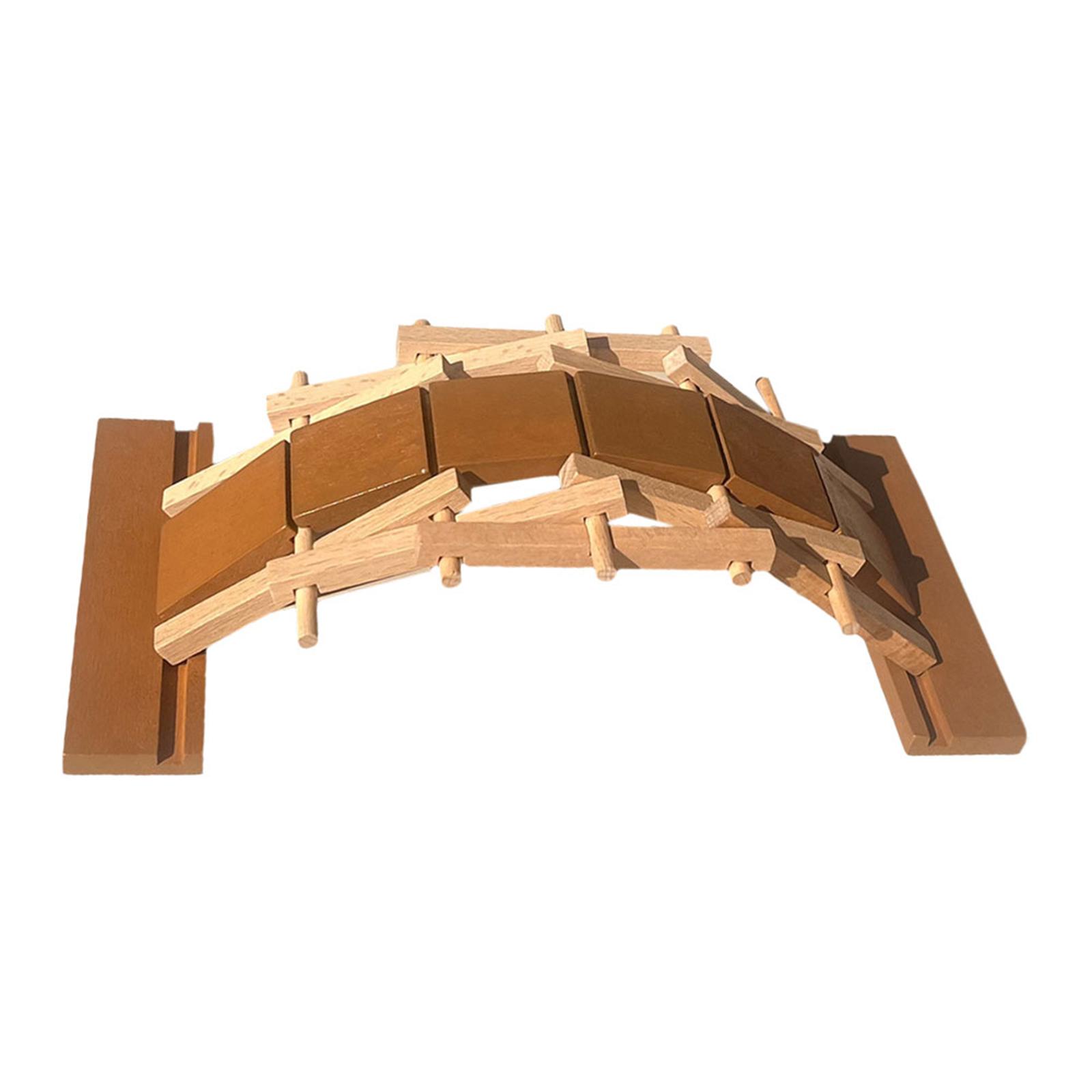 Woodworking Kits For Adults - Wooden Arch Bridge Toy Hobby Collectibles