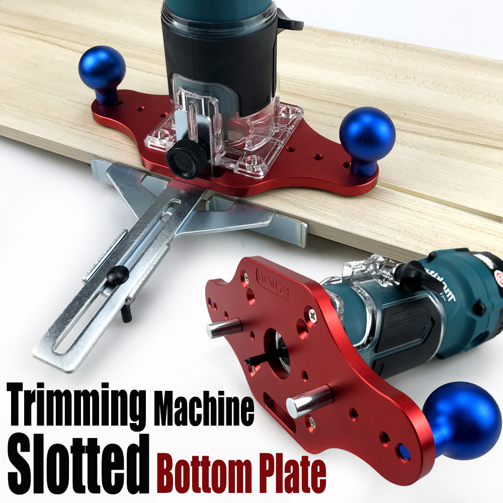 Woodworking Manufacturing - Wood Router Base Woodworking Trimming Machine