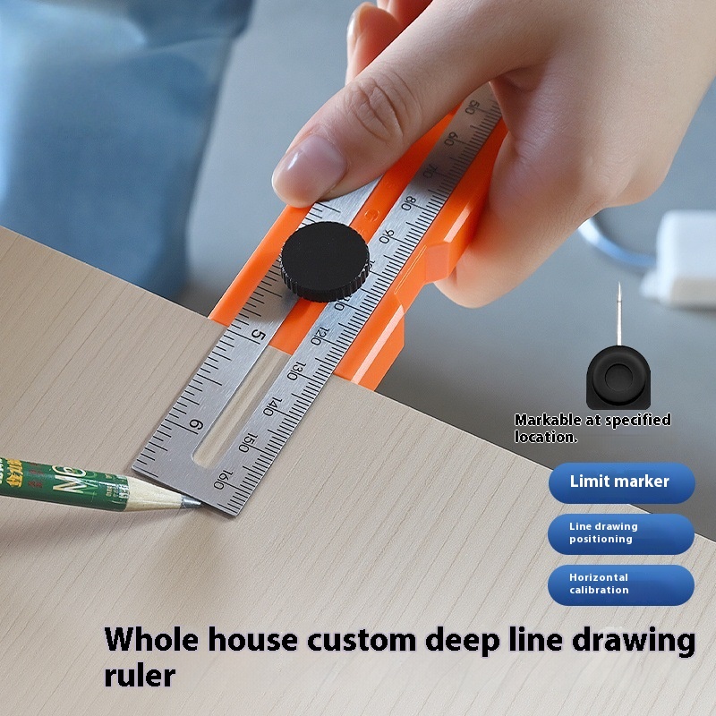 Multi-role Depth Measuring Rul – Woodworking Classes Bewertung und Preis