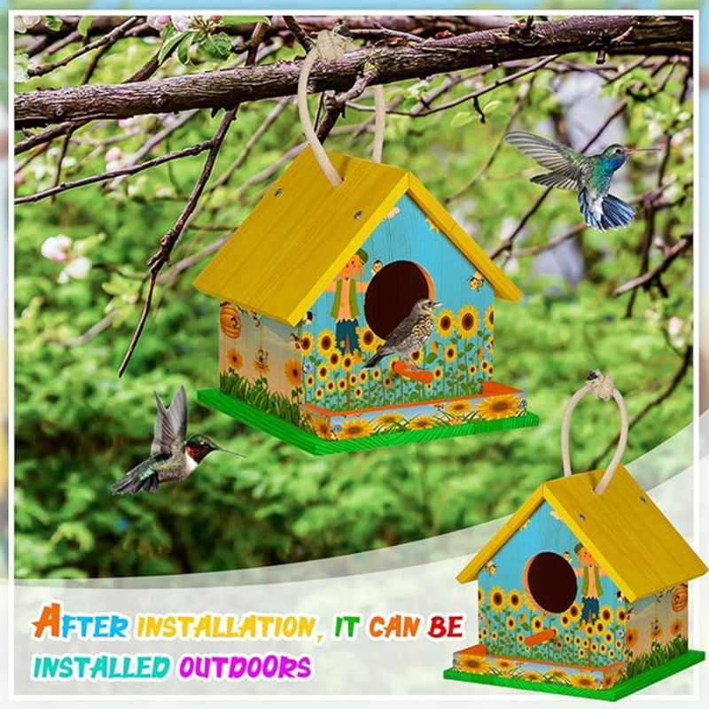 1PC Wooden Birdhouse Kit for A – Woodworking Kits For Adults Bewertung und Preis