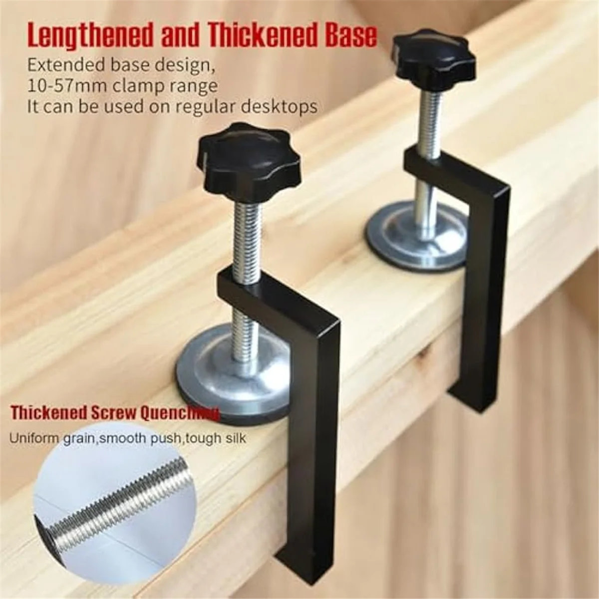 A06K 4pc G Clamps for Woodwork – Woodworking Drills Bewertung und Preis