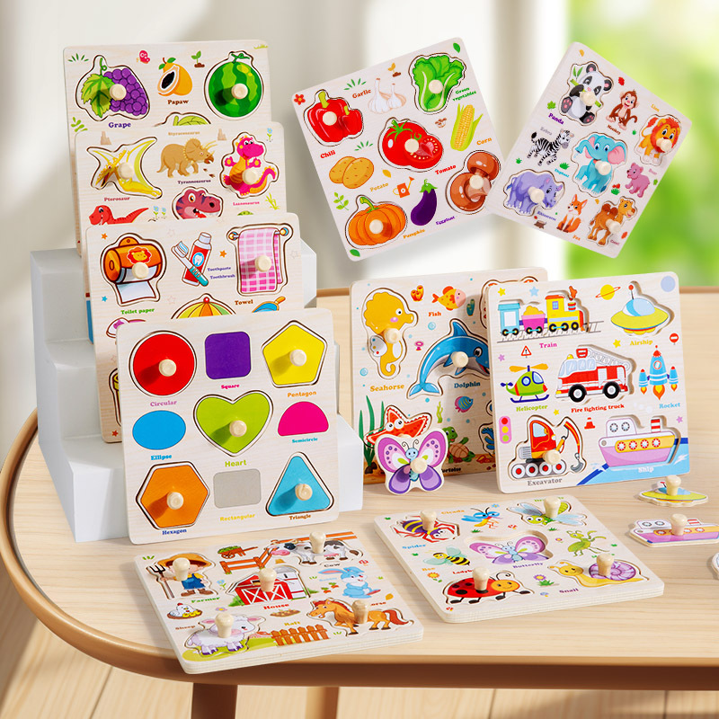 Montessori Wooden Puzzles Toys – Woodworking Jigsaw Bewertung und Preis