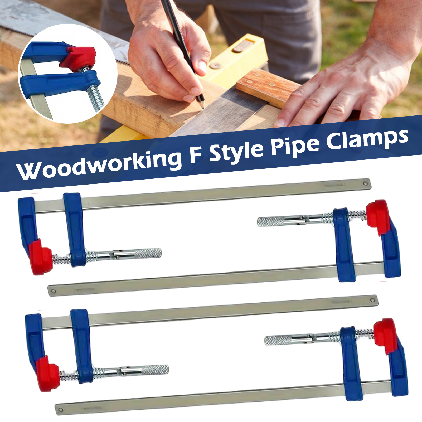 4pcs Wood Gluing Pipe Clamps s – Woodworking Workbench Bewertung und Preis