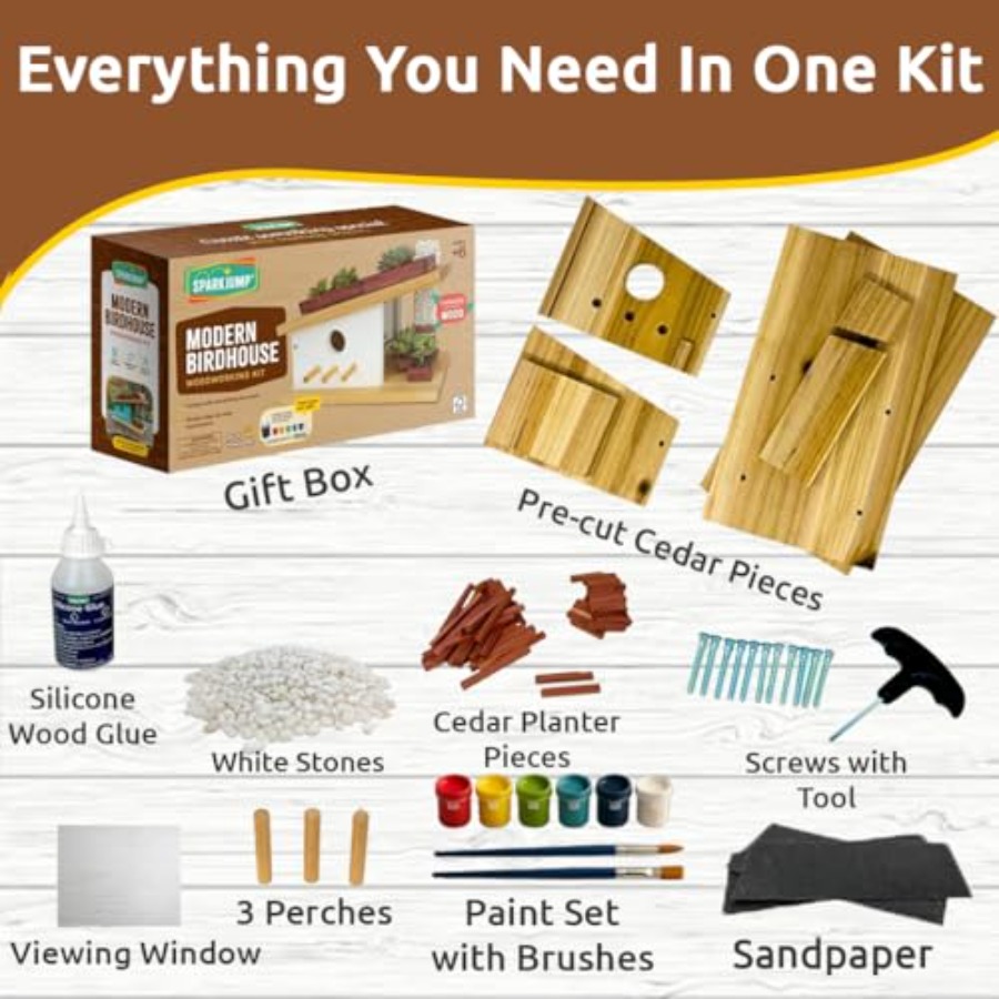 Modern Birdhouse Woodworking K – Woodworking Kits For Adults Bewertung und Preis