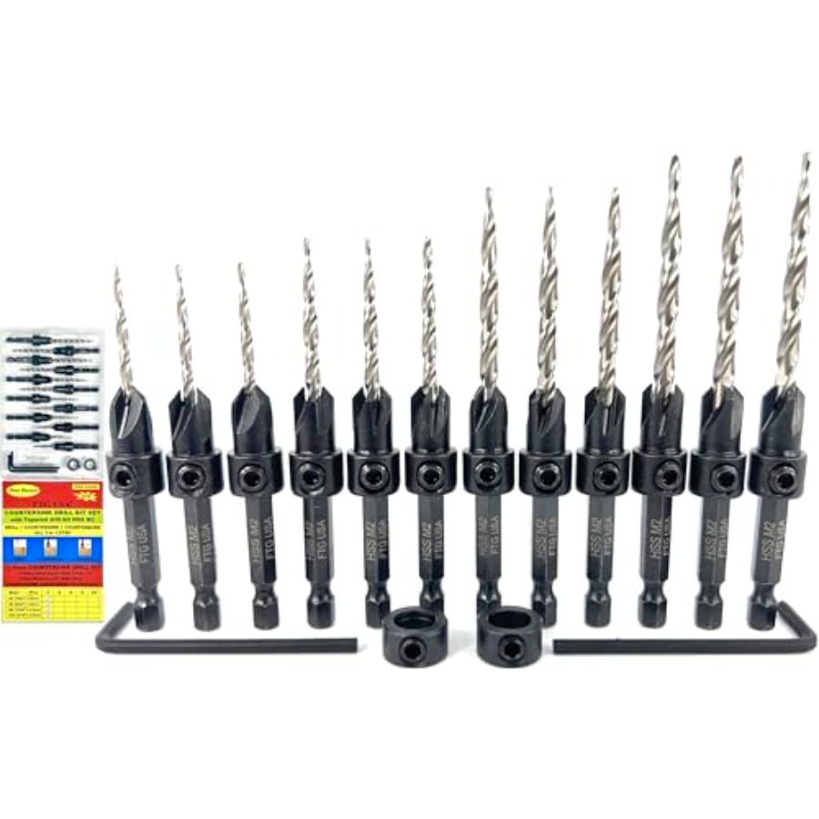 Countersink Drill Bit Set # 7/ – Woodworking Drills Bewertung und Preis
