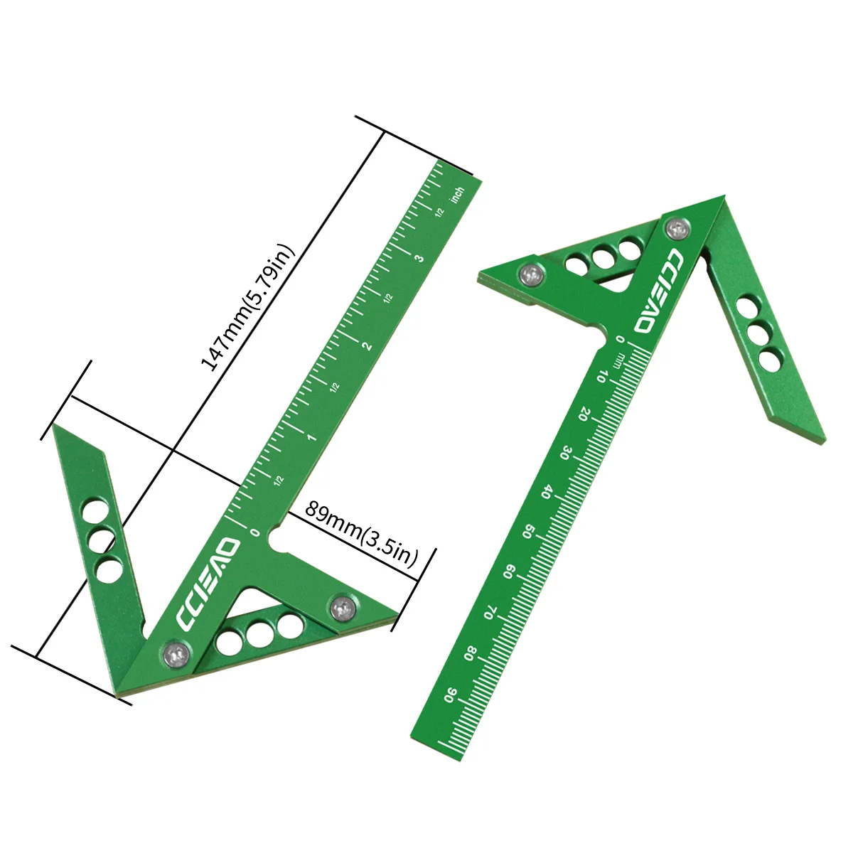 Aluminum Alloy Center Finder L – Woodworking Carpenter Bewertung und Preis