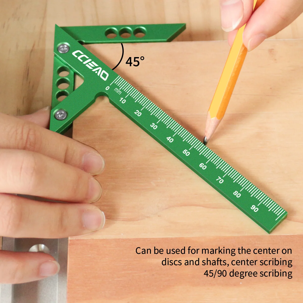 Aluminum Alloy Center Finder L – Woodworking Carpenter Bewertung und Preis