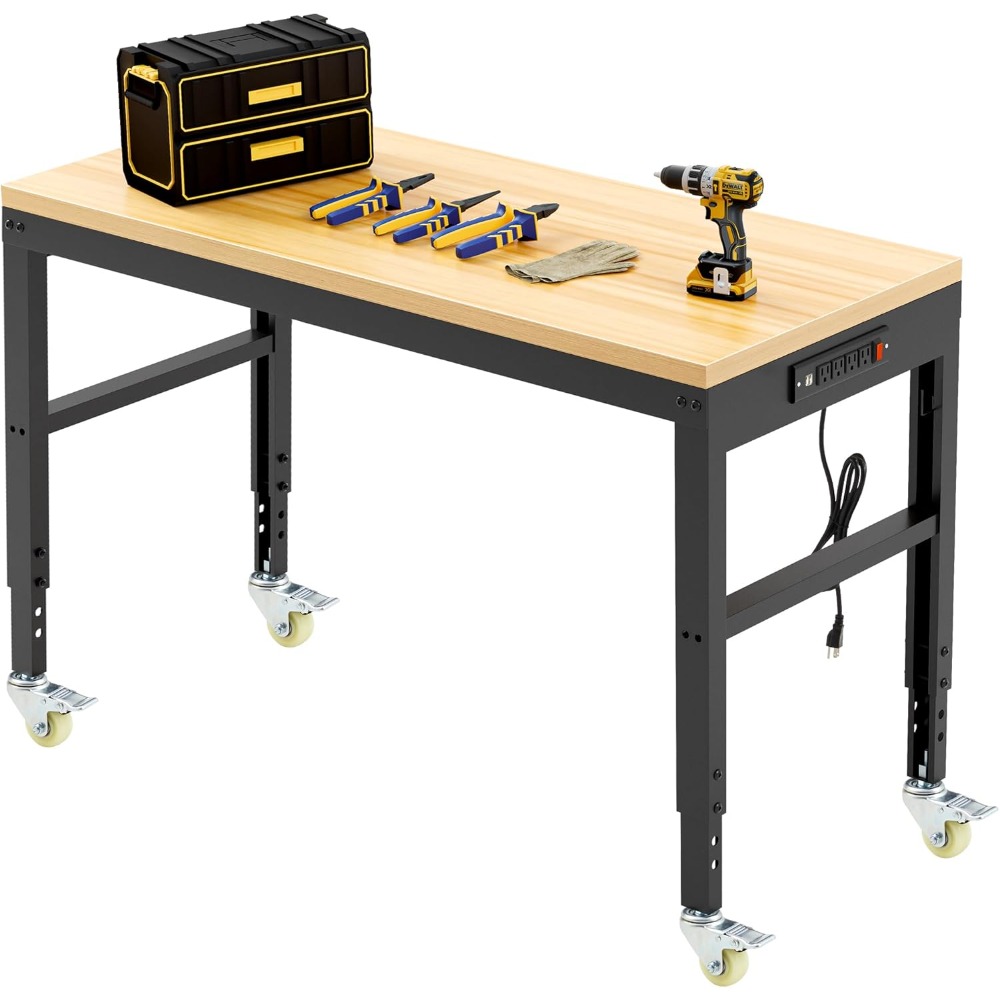 Adjustable Workbench, Heavy Du – Woodworking Workbench Bewertung und Preis