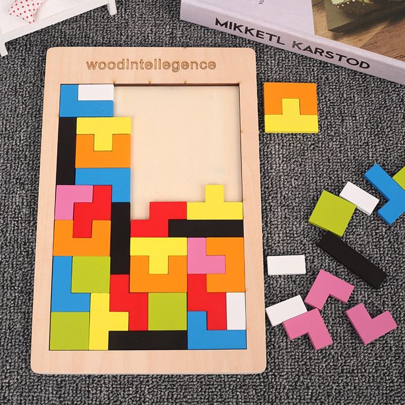 New 1 Set Wooden Blocks Puzzle – Woodworking Jigsaw Bewertung und Preis