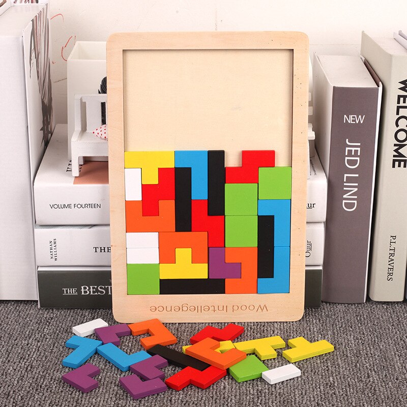 New 1 Set Wooden Blocks Puzzle – Woodworking Jigsaw Bewertung und Preis
