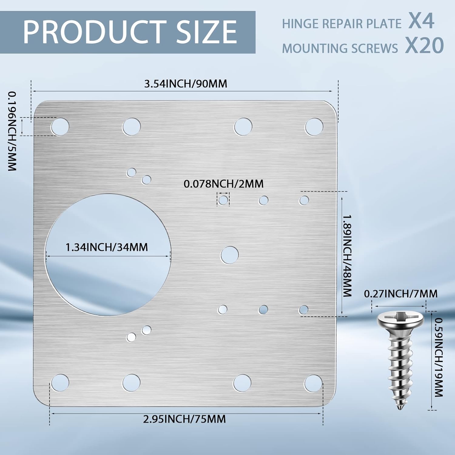 Cabinet Hinge Repair Plate Kit – Cabinet Scraper Set Bewertung und Preis