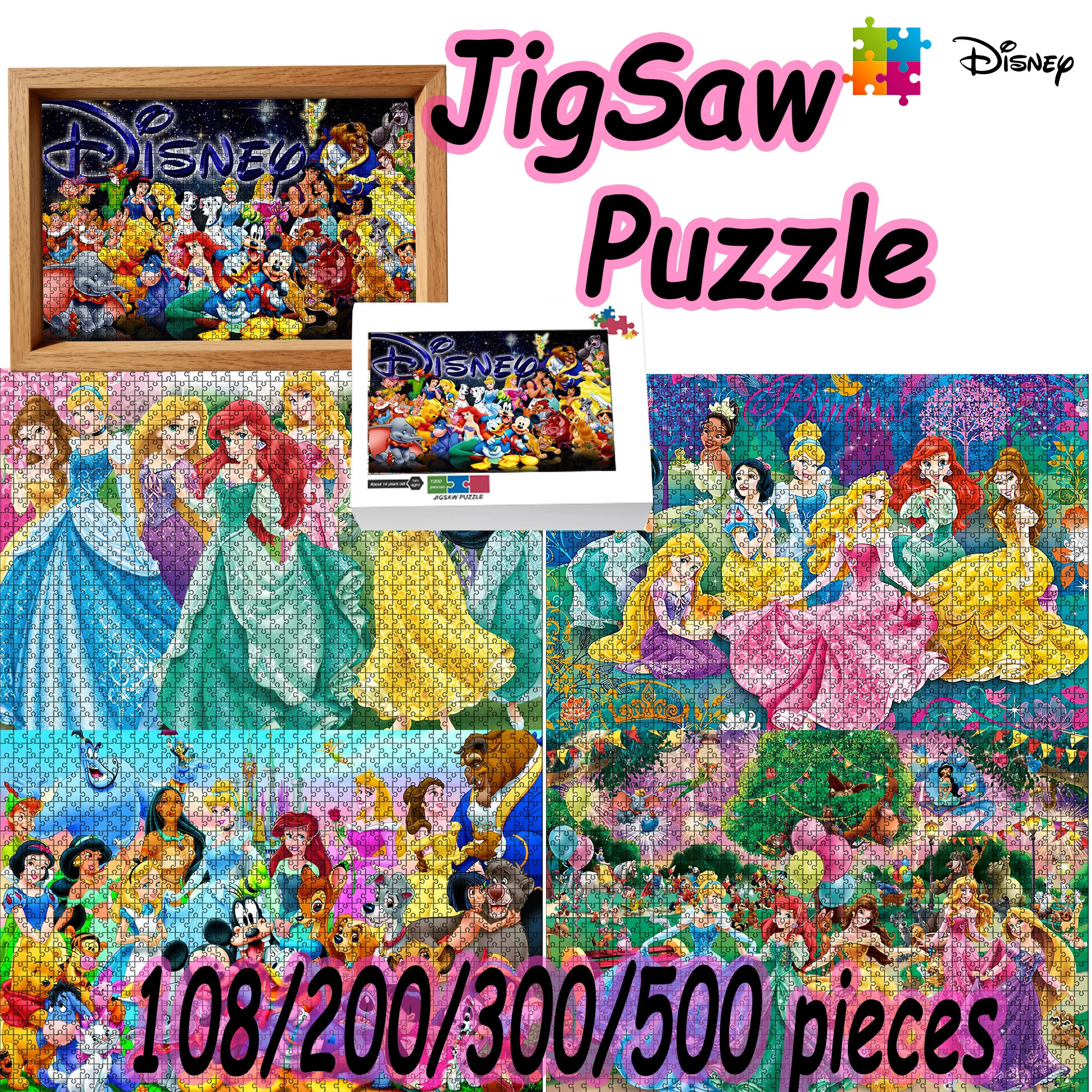 Disney Princess Puzzle 108/200 – Woodworking Jigsaw Bewertung und Preis