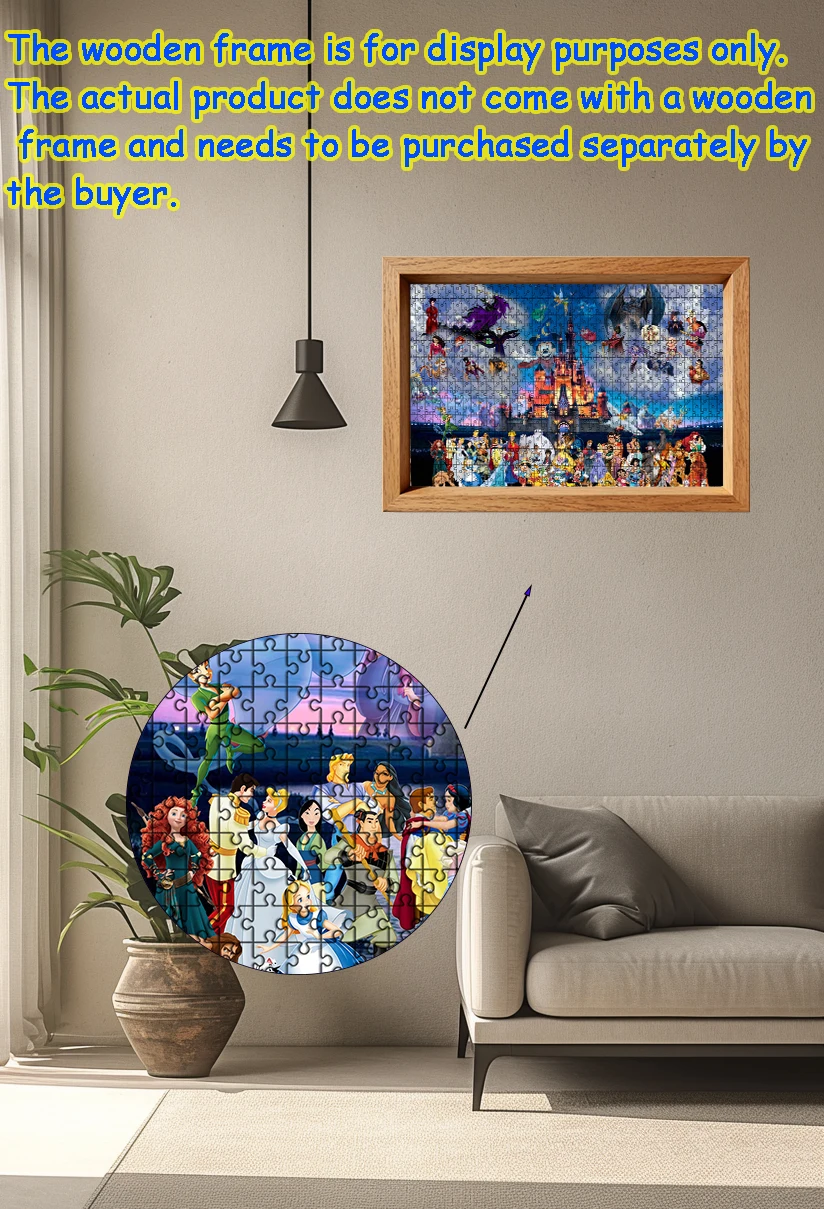 Disney Princess Puzzle 108/200 – Woodworking Jigsaw Bewertung und Preis
