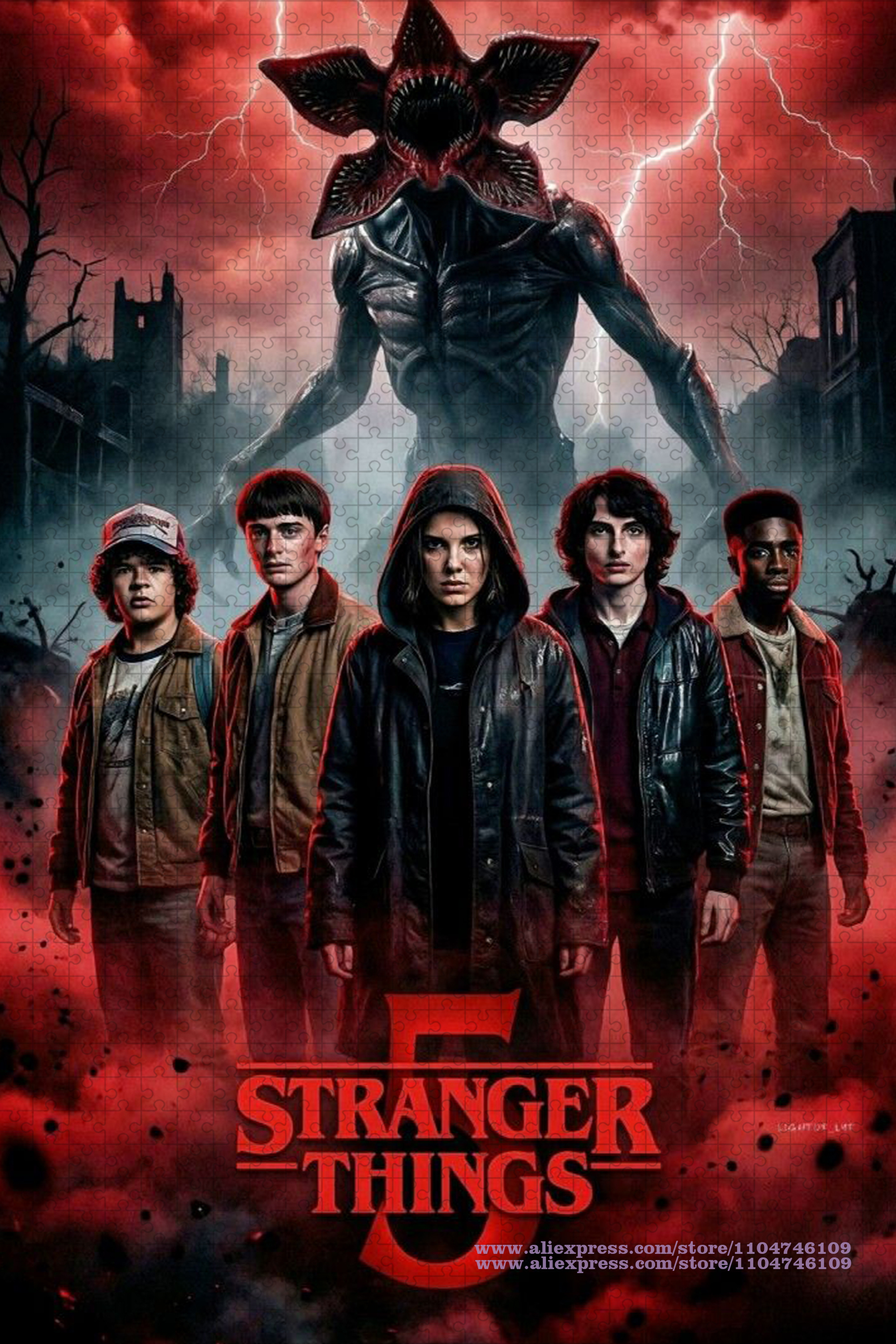 Stranger Things Puzzle Jigsaw  – Woodworking Jigsaw Bewertung und Preis