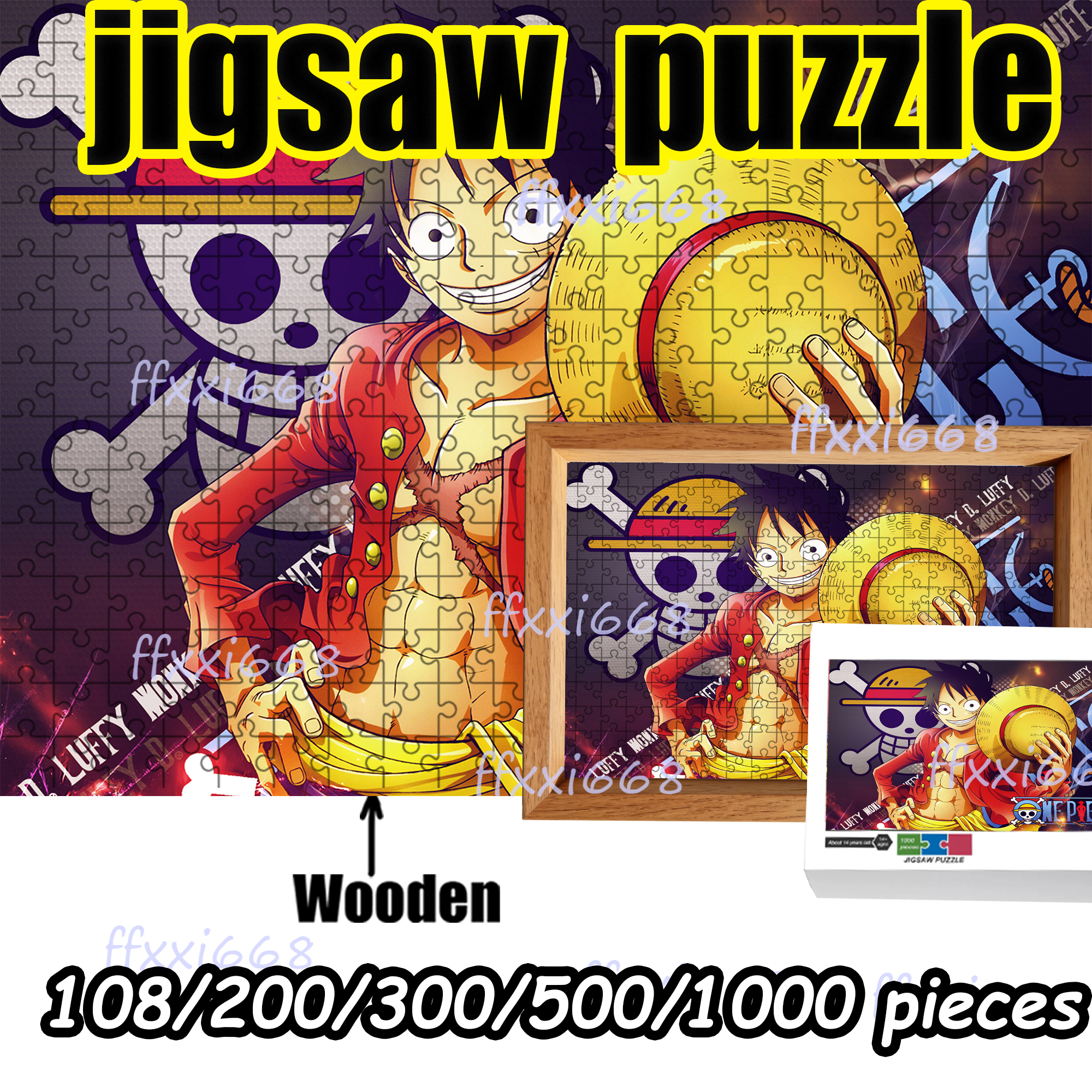 One Piece Luffy Zoro Chopper N – Woodworking Jigsaw Bewertung und Preis