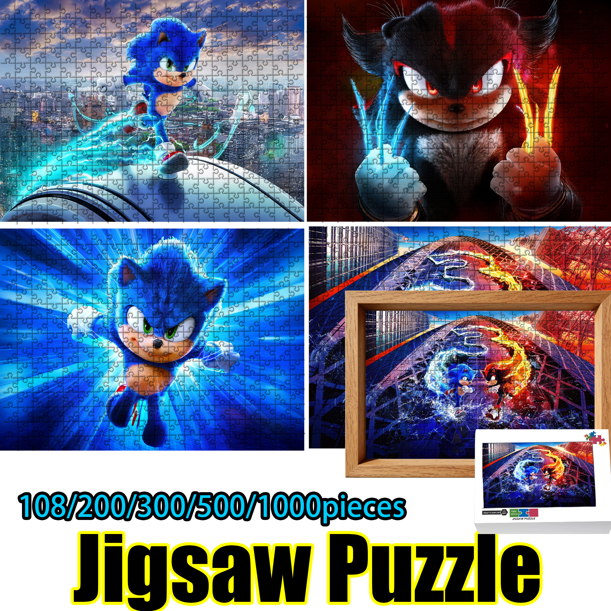 Sonic the Hedgehog Jigsaw Puzz – Woodworking Jigsaw Bewertung und Preis