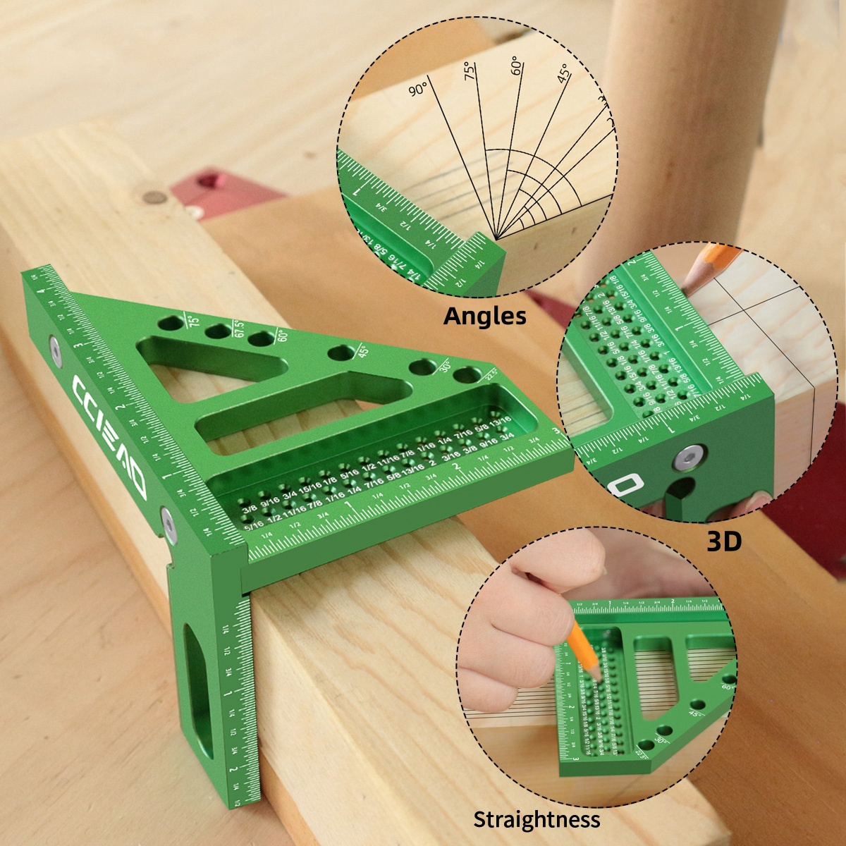 Carpenter Square 3D Multi Angl – Woodworking Carpenter Bewertung und Preis