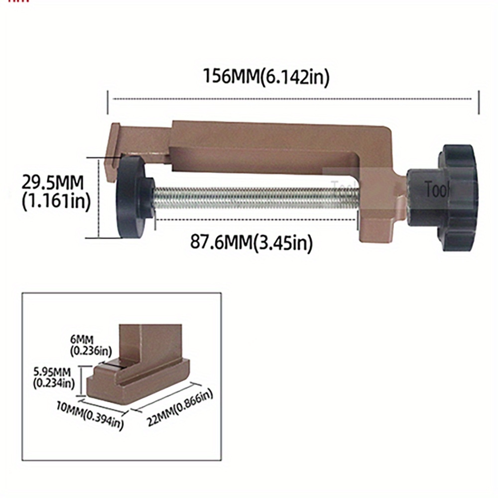 2Pcs G-Clip for Trimming Machi – Woodworking Manufacturing Bewertung und Preis