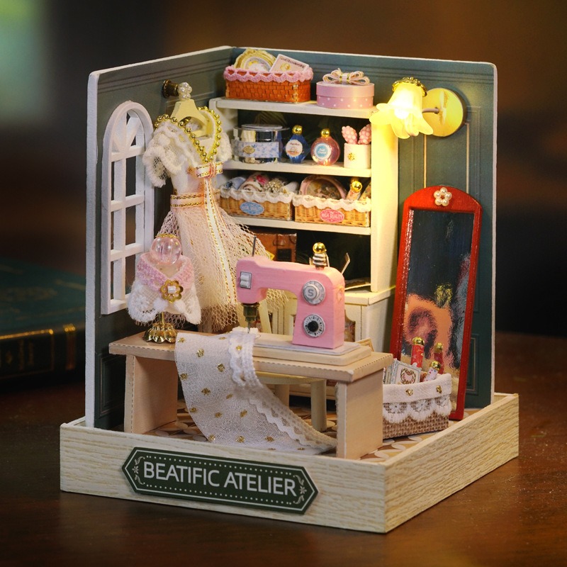 Mini Dollhouse Kit Sakura Stre – Woodworking For Kids Bewertung und Preis