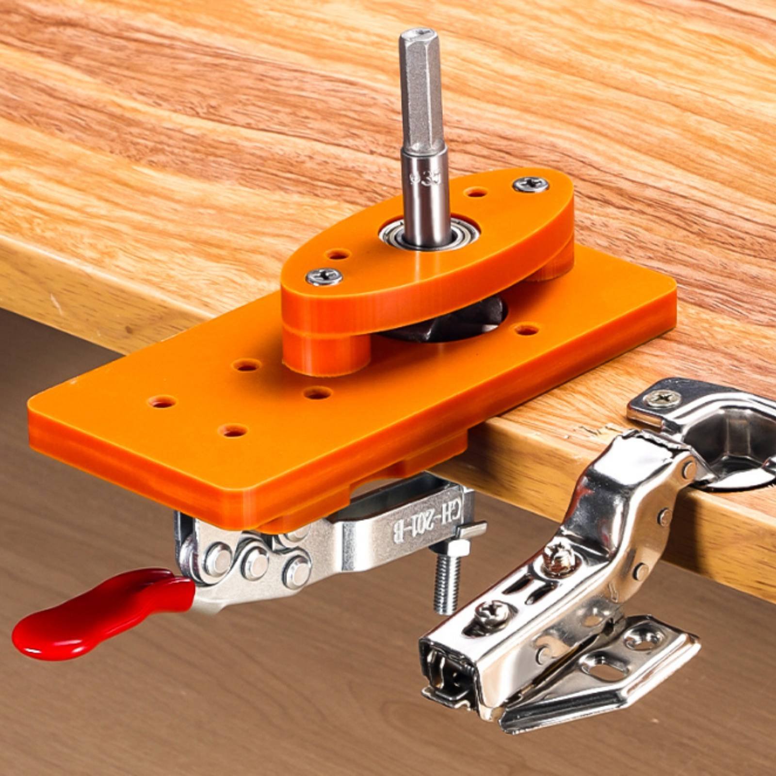 35mm Hinge Drilling Jig Long-L – Woodworking Carpenter Bewertung und Preis