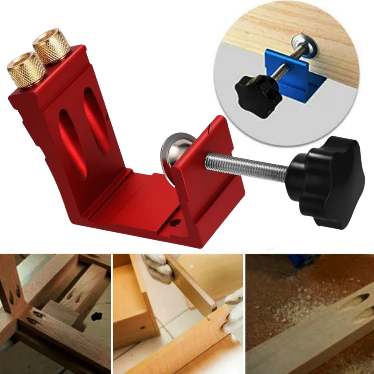 1 Set Pocket Hole Jig for Wood – Woodworking Jig Bewertung und Preis