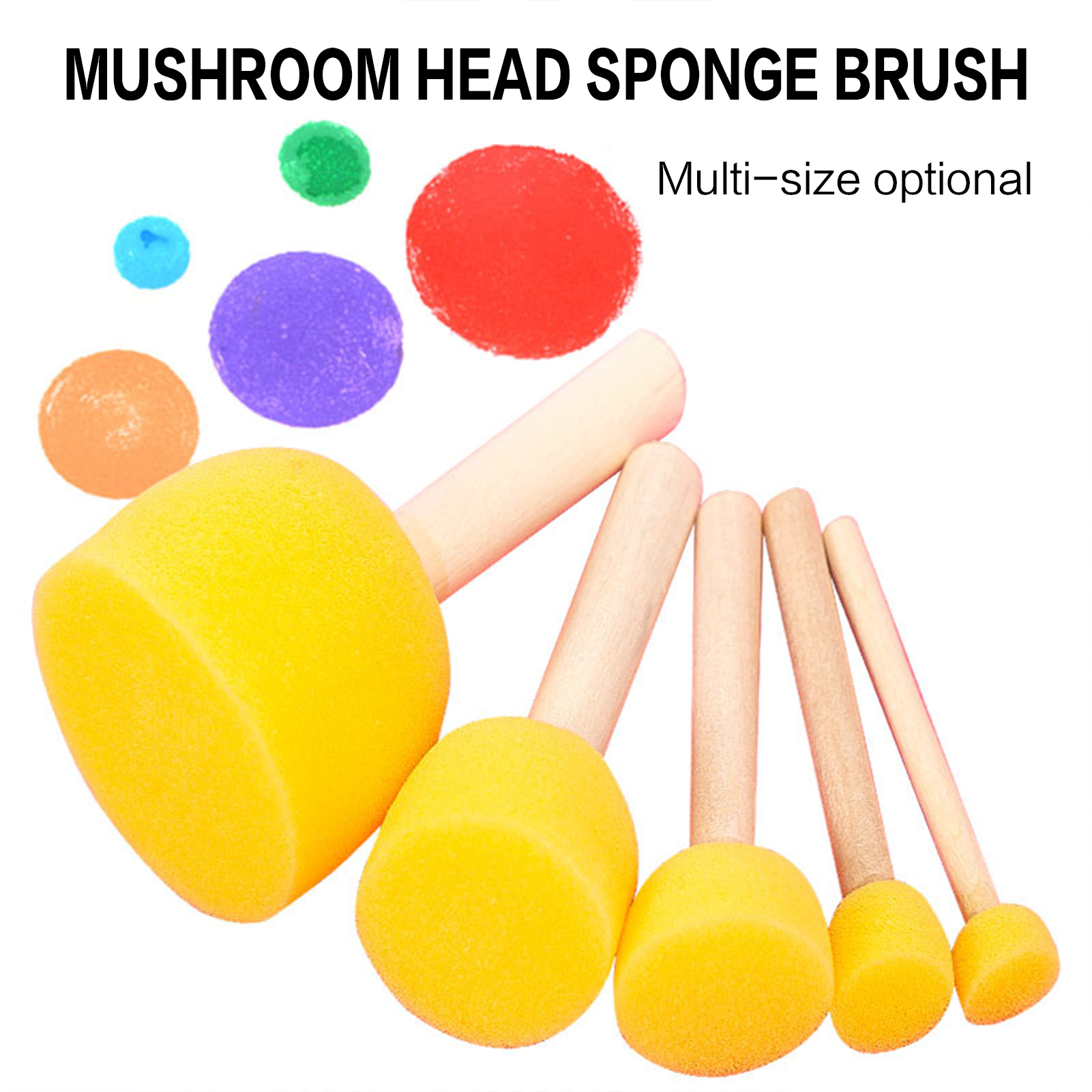 5pcs Round Stencil Sponge Wood – Woodworking For Kids Bewertung und Preis