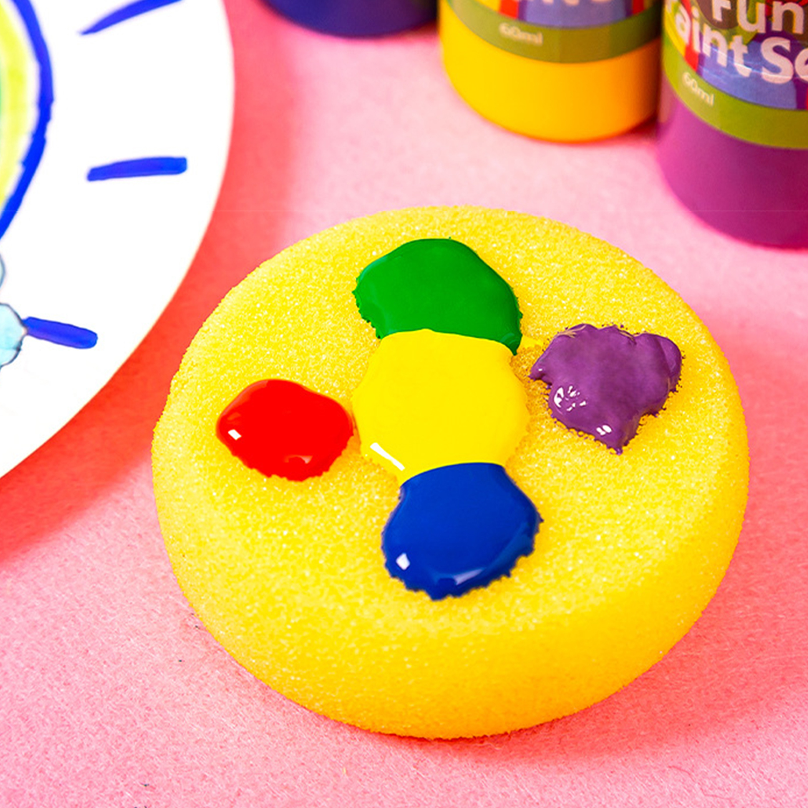 5pcs Round Stencil Sponge Wood – Woodworking For Kids Bewertung und Preis