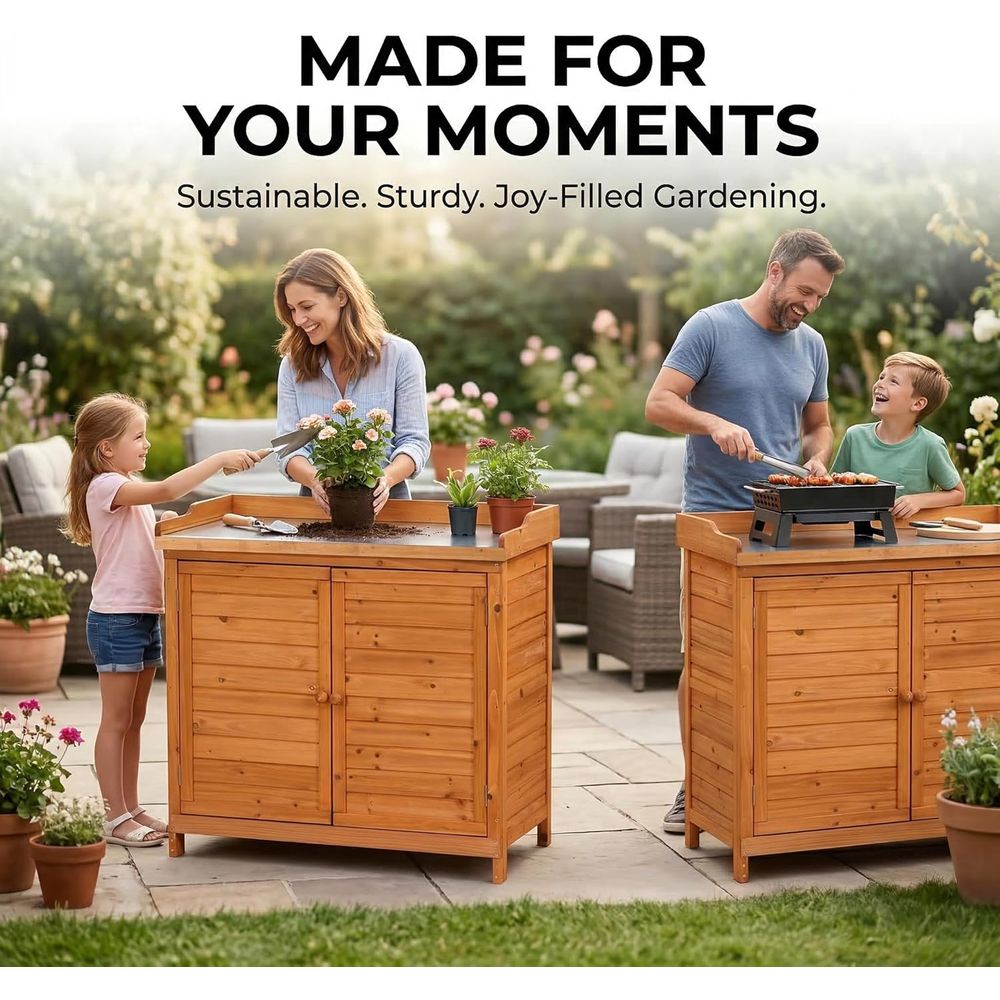 Outdoor Patio Wood Storage Cab – Woodworking Workbench Bewertung und Preis