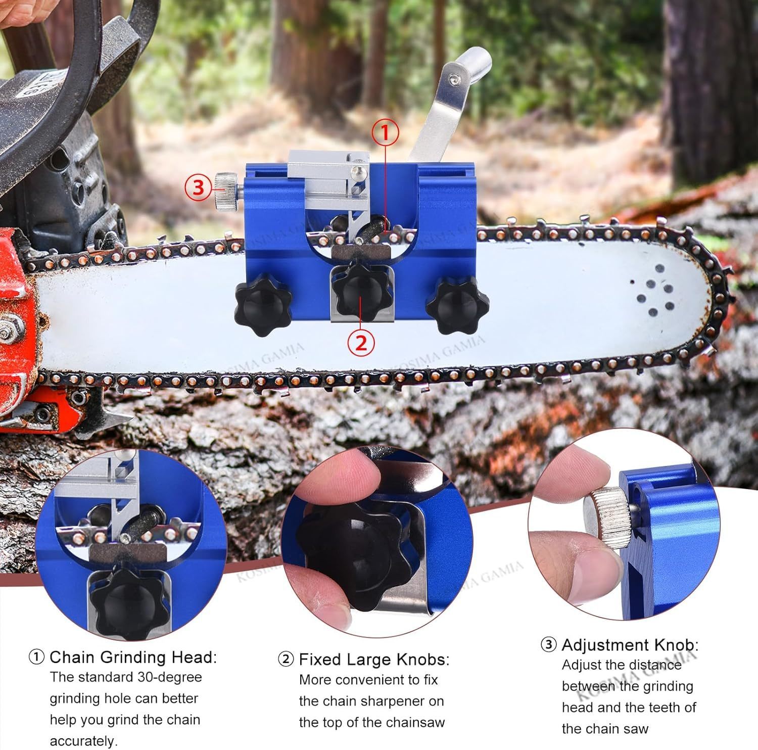 Portable Manual Chain Saw Blad – Woodworking Manufacturing Bewertung und Preis