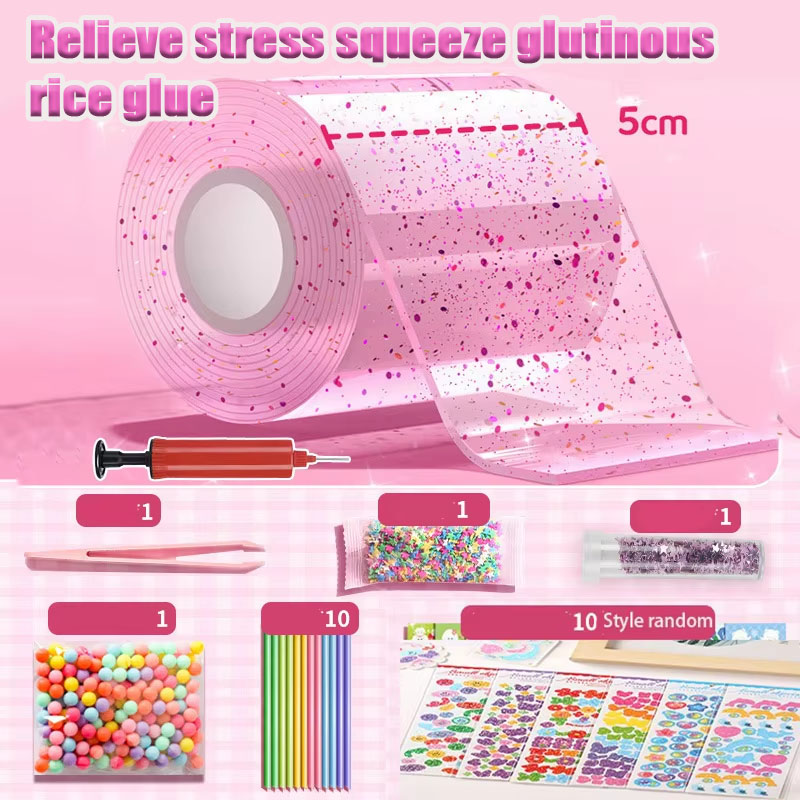 1 Set Glitter Nano Tape Bubble – Woodworking Kits For Adults Bewertung und Preis
