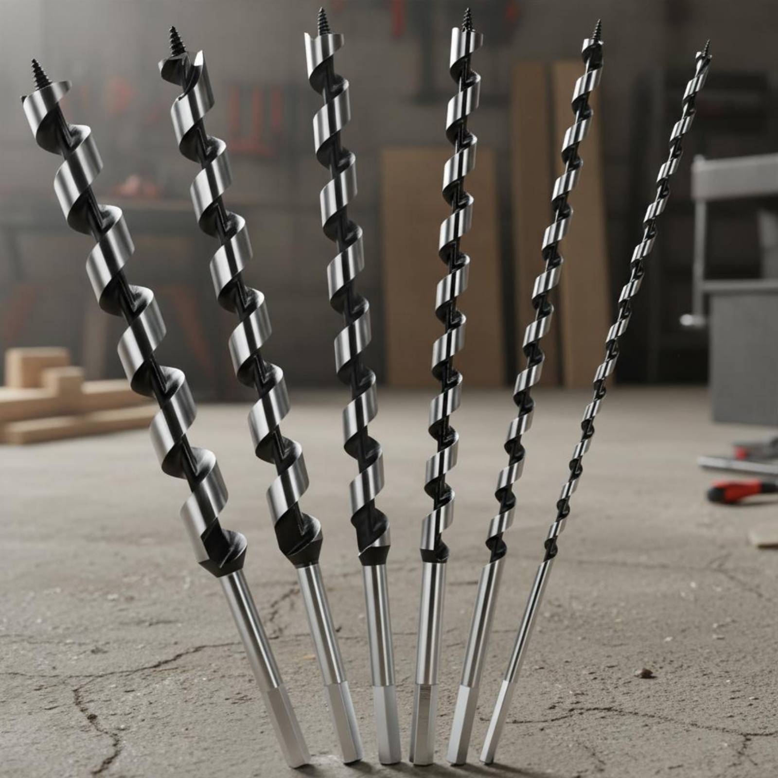 6 Pieces Long Auger Bit Set Sp – Woodworking Drills Bewertung und Preis