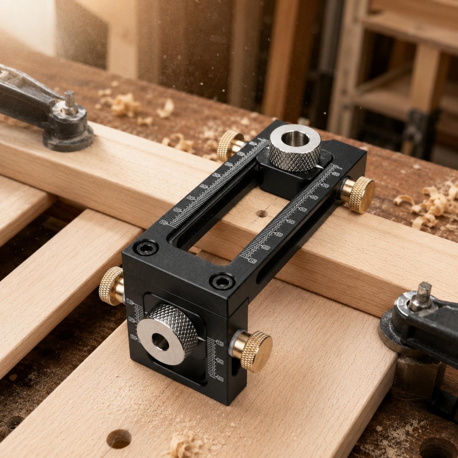 Adjustable Drilling Guide Meas – Woodworking Jig Bewertung und Preis