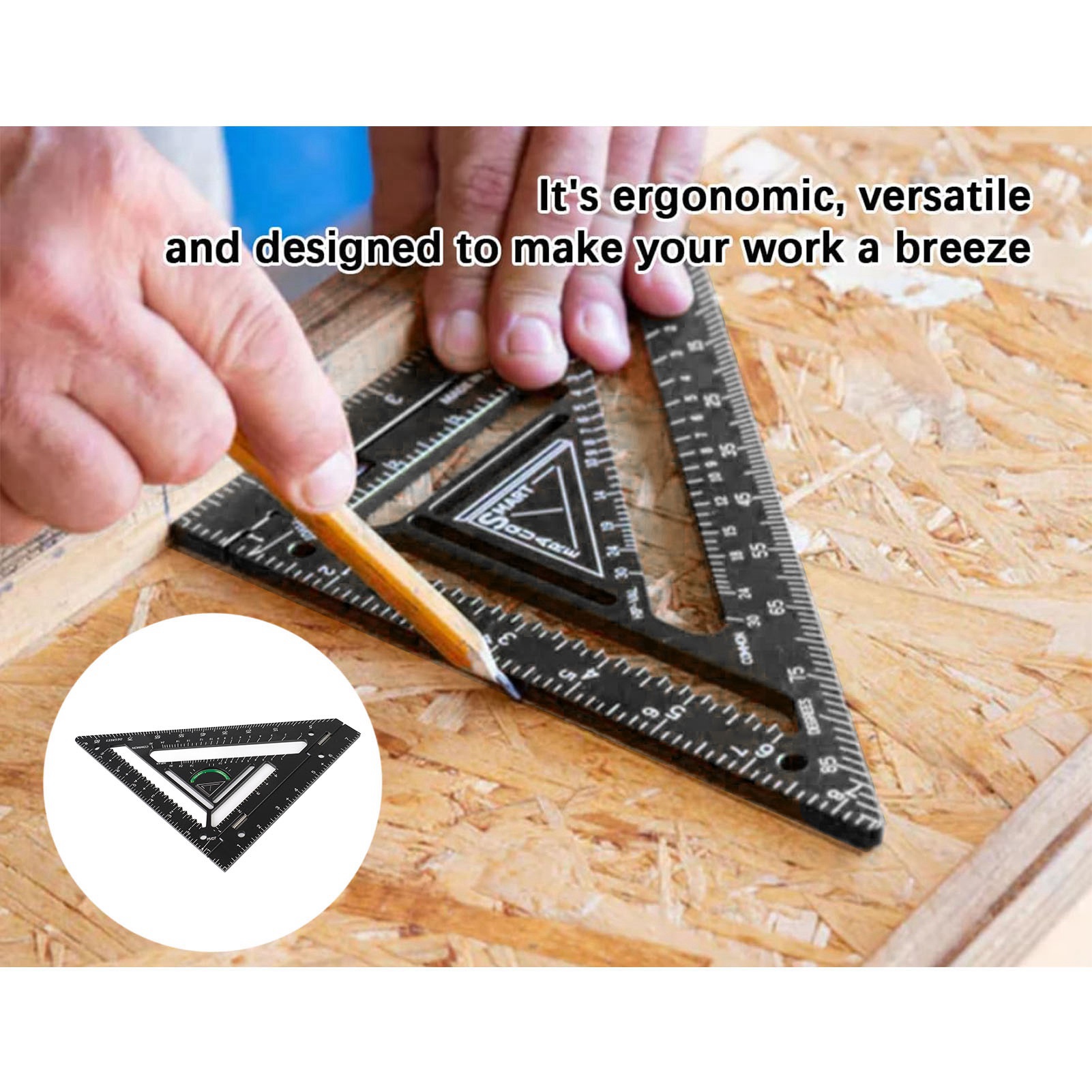 Carpenter Layout Tool Black Co – Woodworking Carpenter Bewertung und Preis