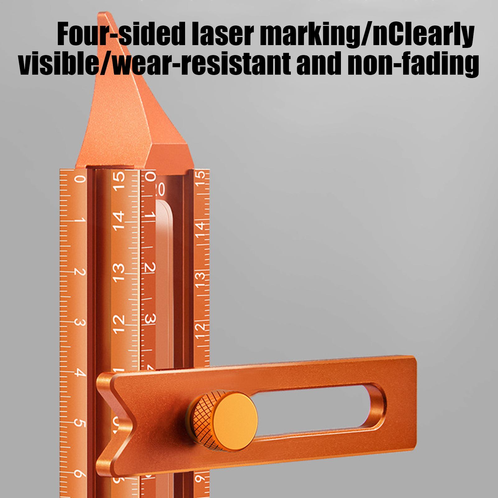 Wood Marking Tool 4-Sided Magn – Woodworking Carpenter Bewertung und Preis