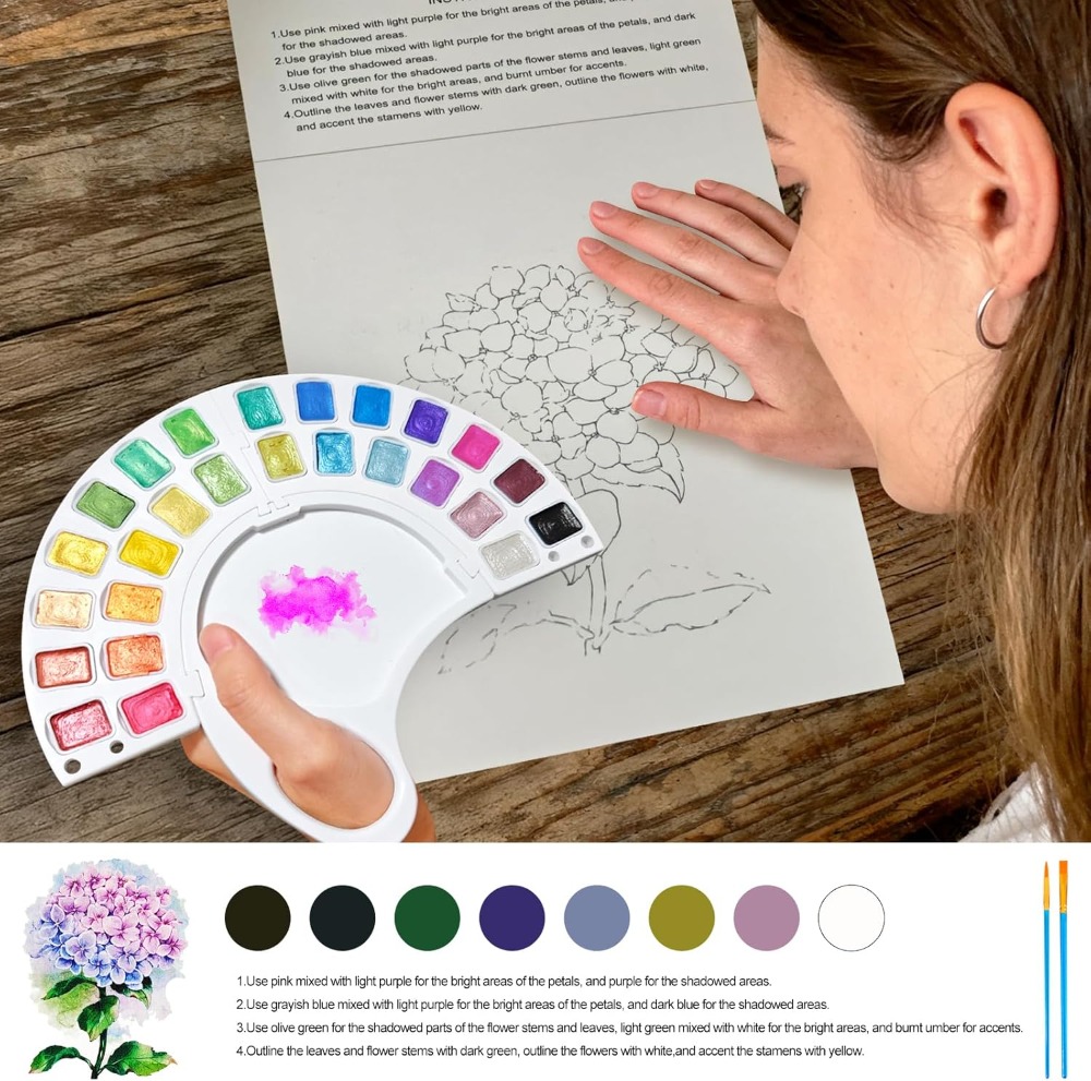 Watercolor Workbook: 13-Page 3 – Woodworking Kits For Adults Bewertung und Preis