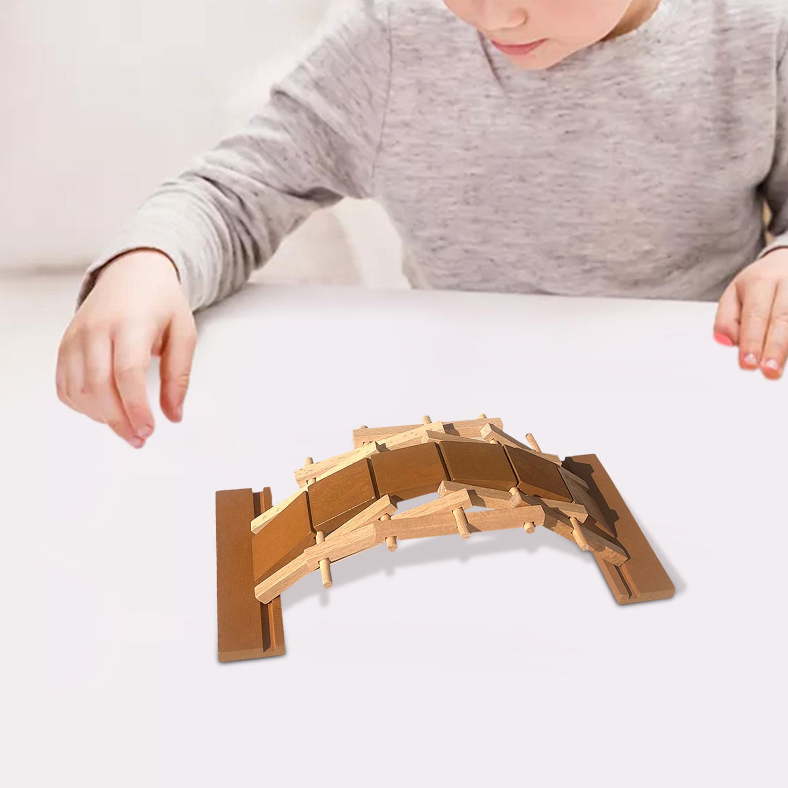 Wooden Arch Bridge Toy Hobby C – Woodworking Kits For Adults Bewertung und Preis