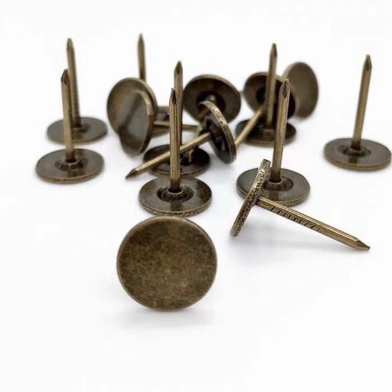 Chrome bronze flat head nails, – Woodworking Projects Art Bewertung und Preis