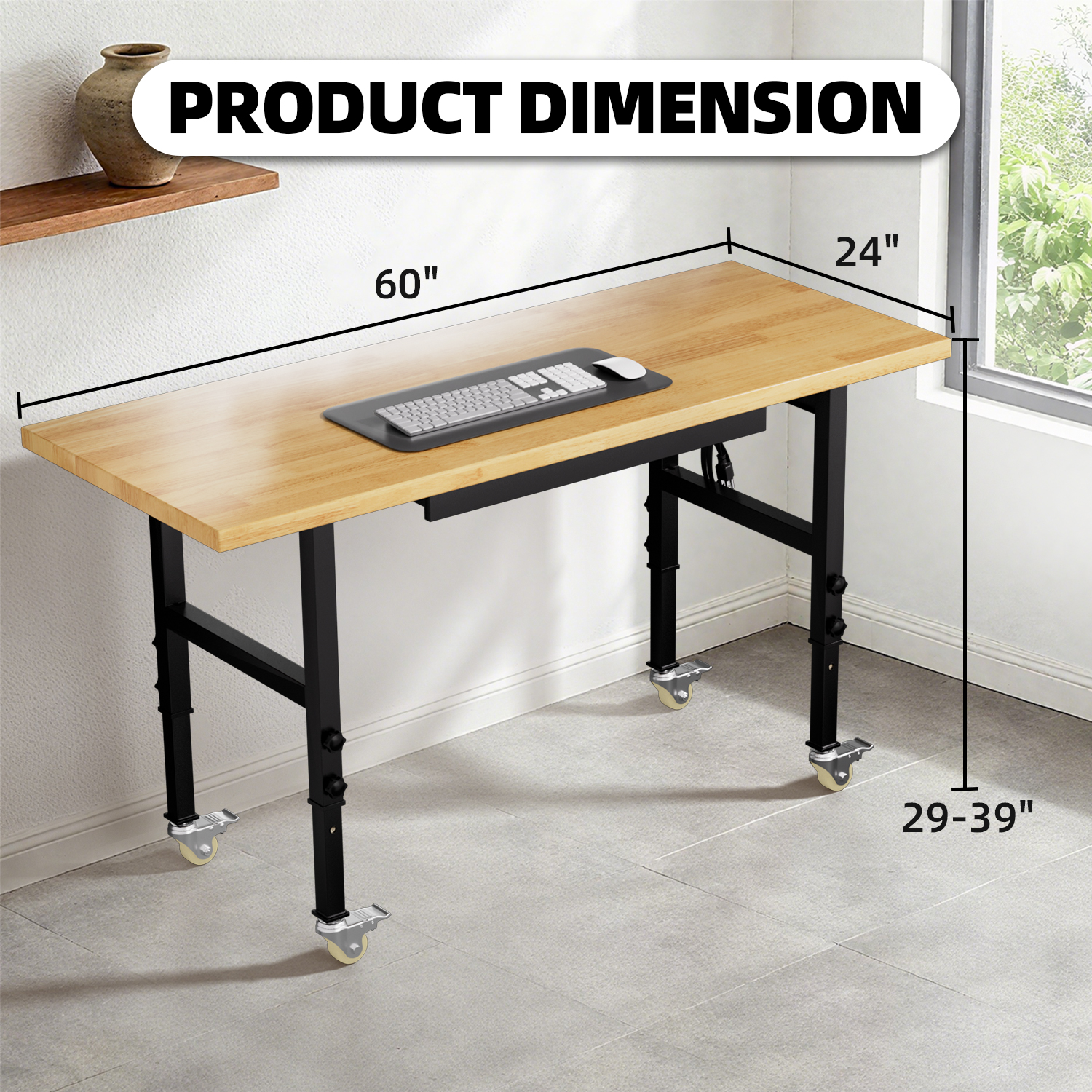 Adjustable Height Workbench He – Woodworking Workbench Bewertung und Preis