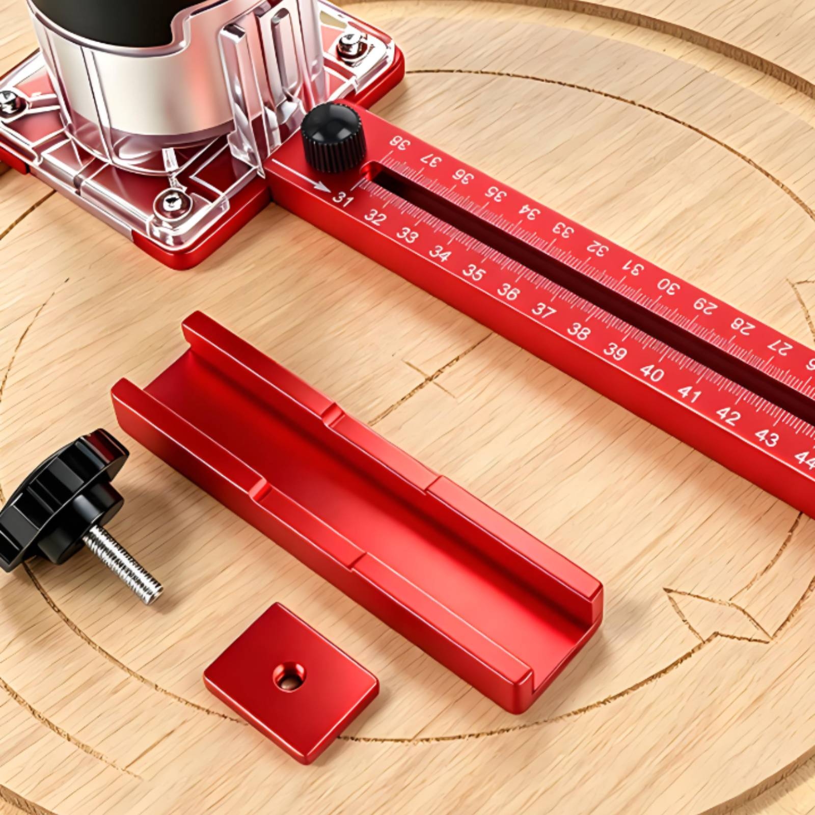 Router Circle Cutting Jig Star – Woodworking Jig Bewertung und Preis