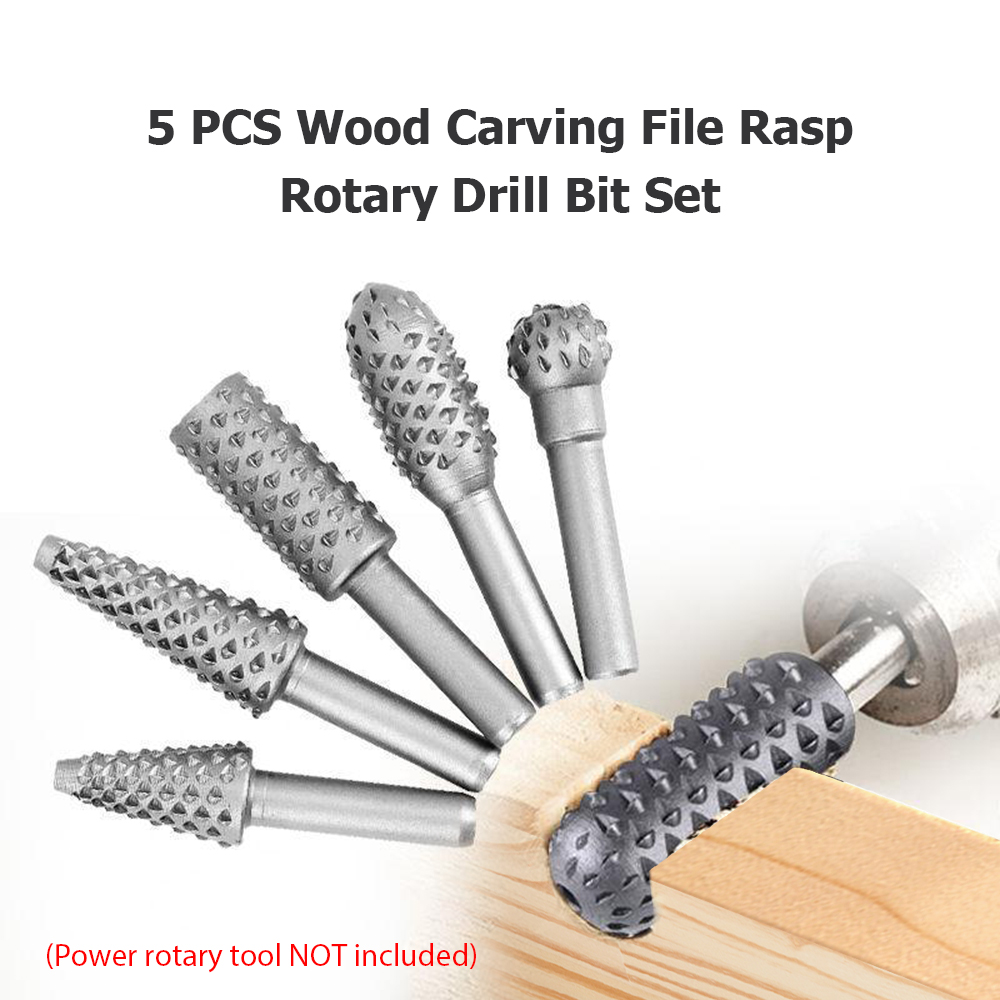 5pcs Woodworking Rotary File S – Woodworking Drills Bewertung und Preis