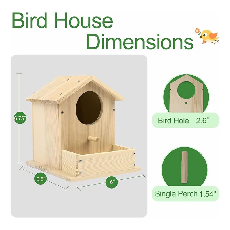B14C Bird House Kits For Adult – Woodworking Kits For Adults Bewertung und Preis