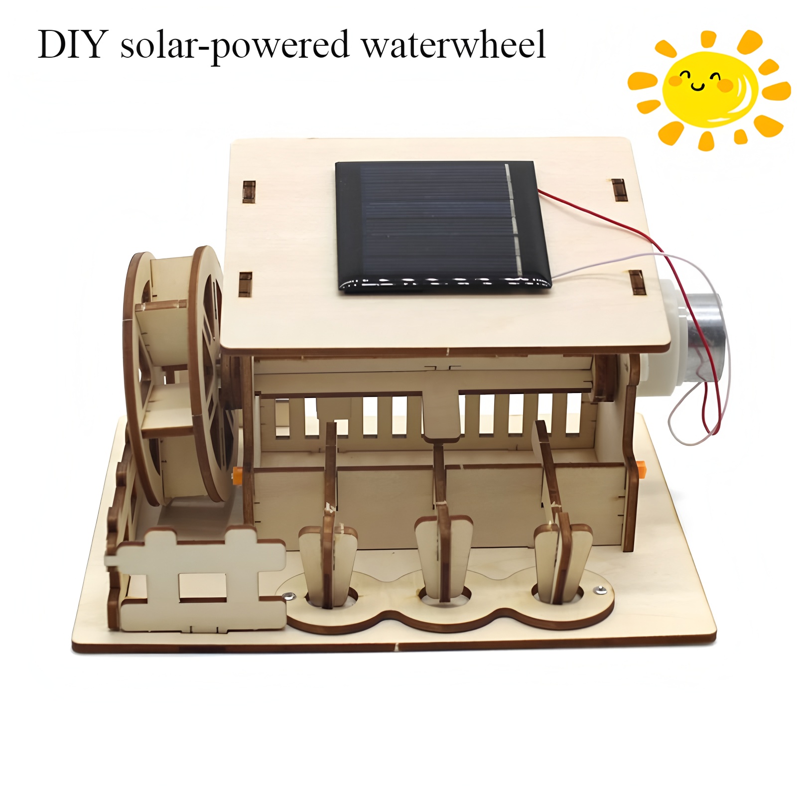 Solar-powered waterwheel,  Diy – Woodworking Jigsaw Bewertung und Preis