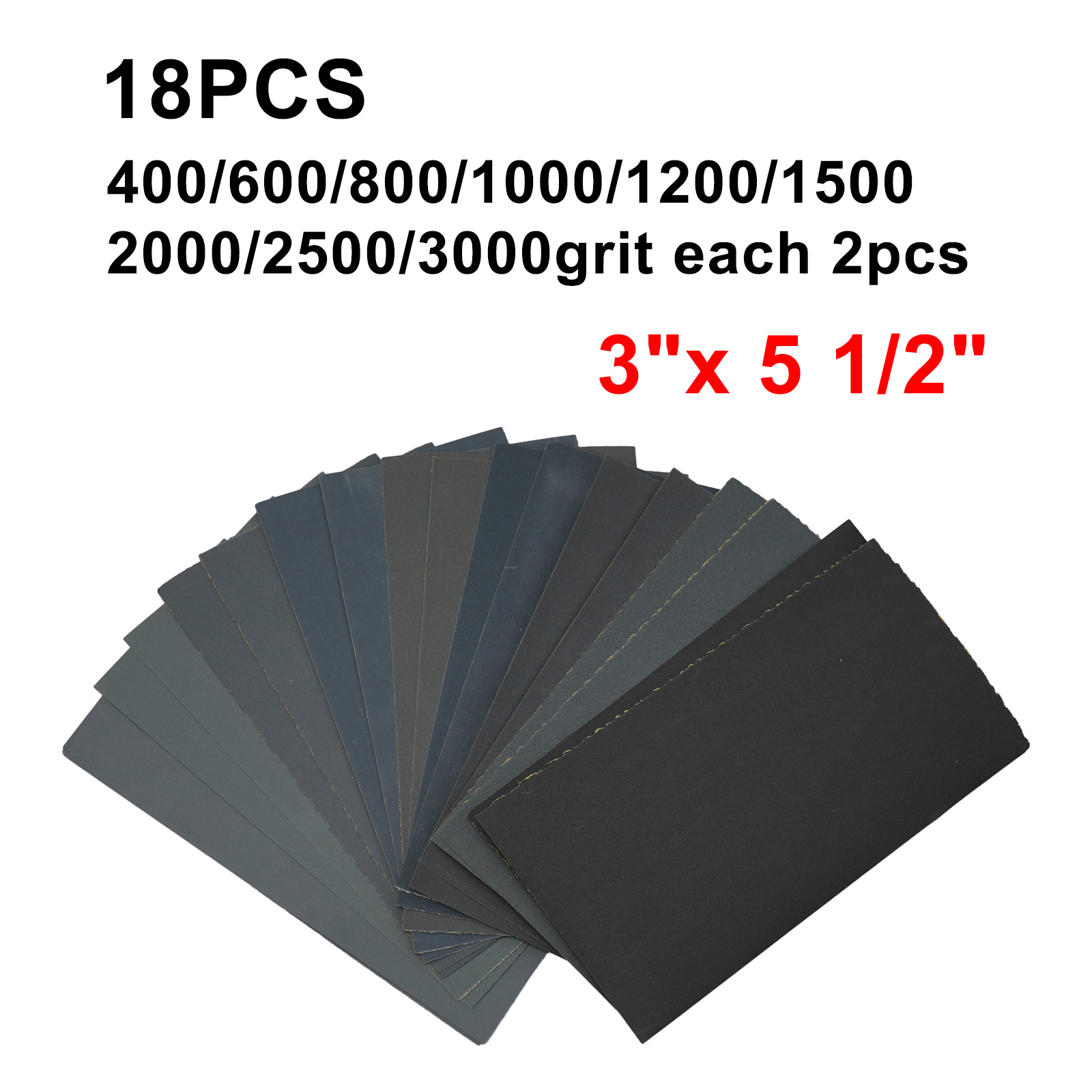 18pc Sandpaper 400-3000grit Sa – Woodworking Tools Bewertung und Preis