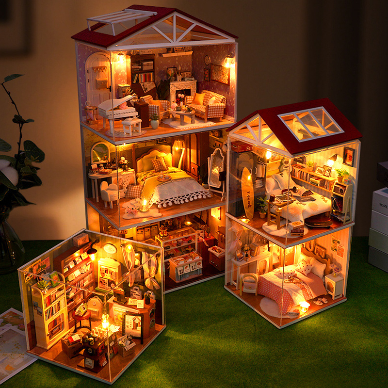 DIY Wooden Dollhouse Mini Bedr – Woodworking For Kids Bewertung und Preis
