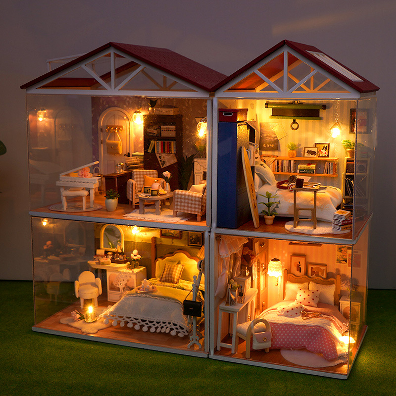 DIY Wooden Dollhouse Mini Bedr – Woodworking For Kids Bewertung und Preis
